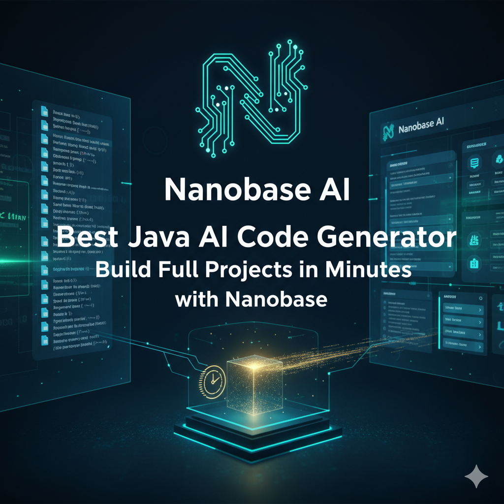 Best Java AI Code Generator — Build Full Projects in Minutes with Nanobase